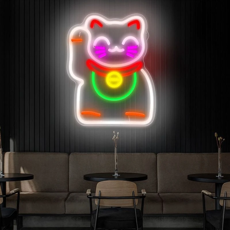 Custom LED Neon Sign Of Lovely Animals And Cartoons factory